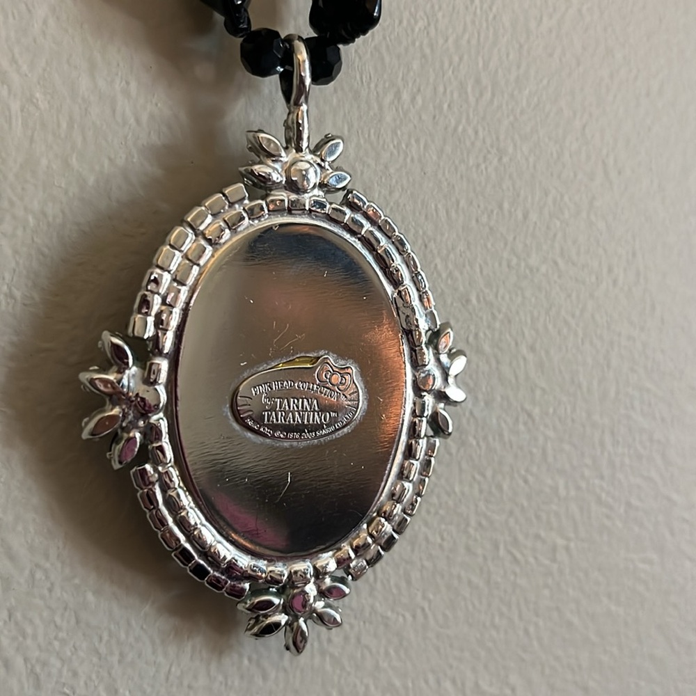 Tarina Tarantino Hello Kitty Pink Head Necklace - Picture 9 of 13